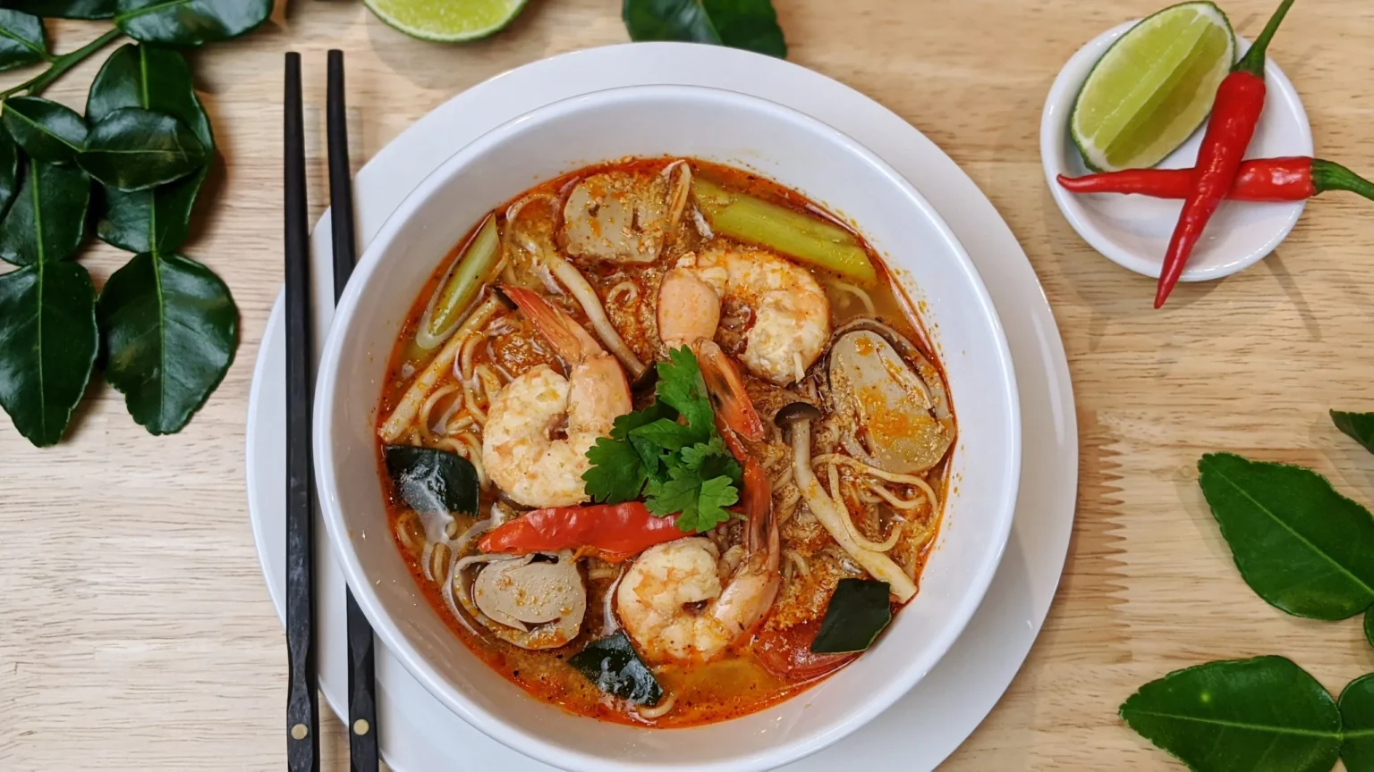 soupe tom yum